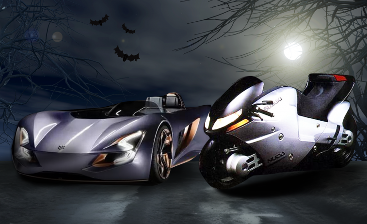 La IA elige conductor para los coches y motos más misteriosos de Suzuki, por Halloween (II)