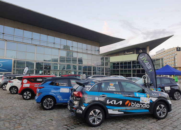 Los coches del mundial de la Eco Rally Cup llegarán este año hasta la plaza del Obradoiro