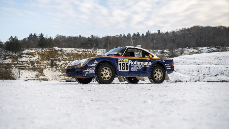 Porsche restaura el 959 París-Dakar con el que Jacky Ickx compitió en 1986