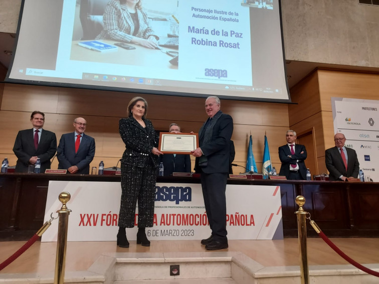 María Paz Robina, directora General de Michelin, nombrada “Personaje Ilustre de la Automoción Española”