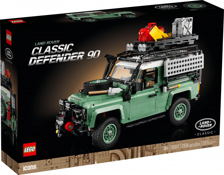 Lego celebra el 75º aniversario del Land Rover Defender con un set de construcción