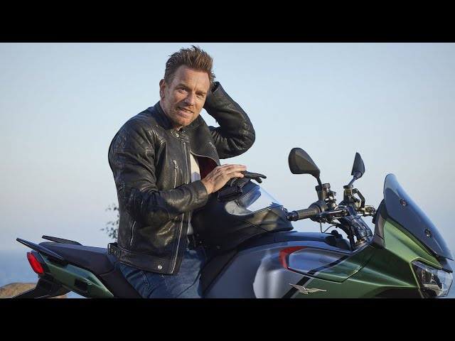 ​Ewan McGregor protagoniza el vídeo promocional de la Guzzi V100 Mandello