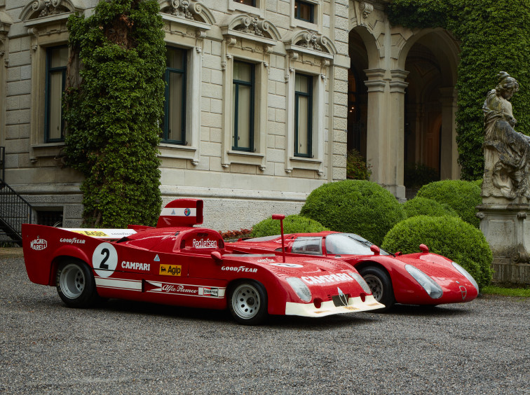 Alfa Romeo exhibe el  'Daytona' y el 'TT 12' en el Concorso d'Eleganza Villa d'Este