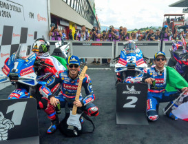 MotoGP |Bagnaia y Bastianini celebraron el día de Italia con un doblete de las Ducati azules en Mugello