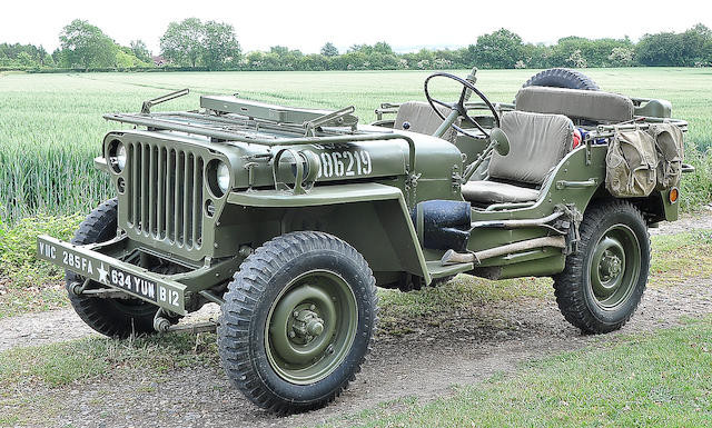 05. Ford GPW y  Willys MB Normandu00eda Jeep