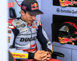 MotoGP | Márquez, sancionado por baja presión de neumáticos, cayó del 4º al 10º puesto en Assen