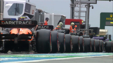 F1 |  Los McLaren pintan de naranja la primera línea de parrilla en el GP de Hungría