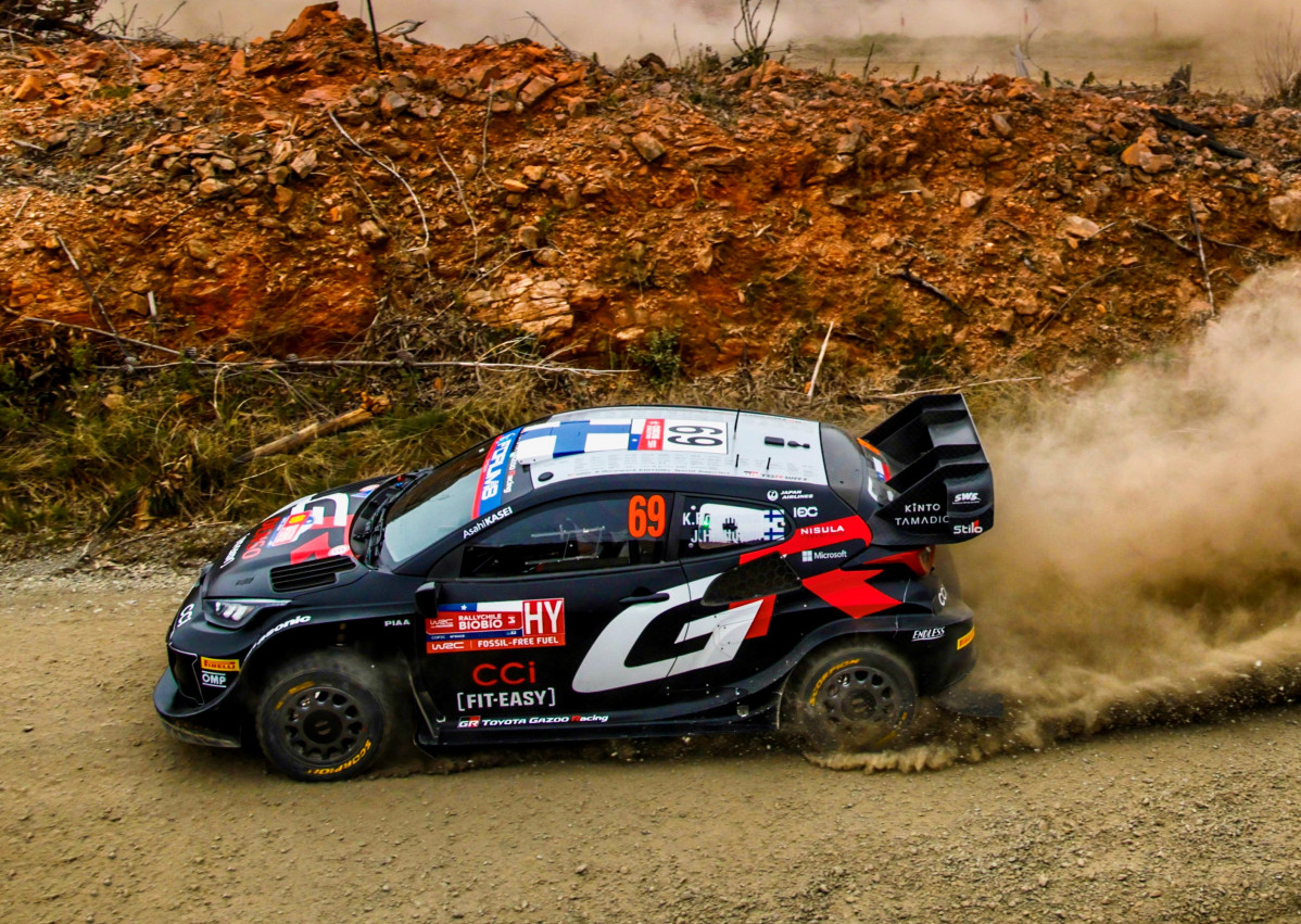 Wrc. kalle rovanpera. rally chile