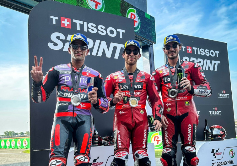 MotoGP | Martín amplía la ventaja con Bagnaia tras la Sprint de Tailandia que ganó Bagnaia