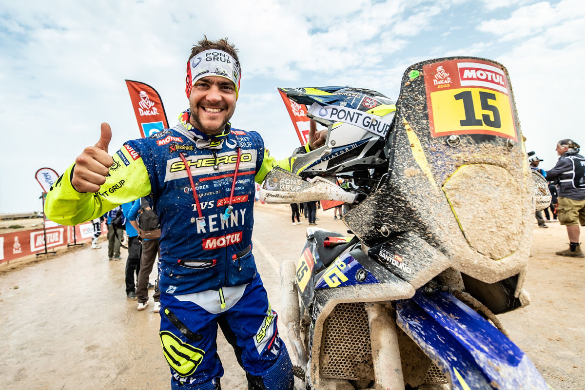 Dakar 2025. lorenzo santolino. #15. motos