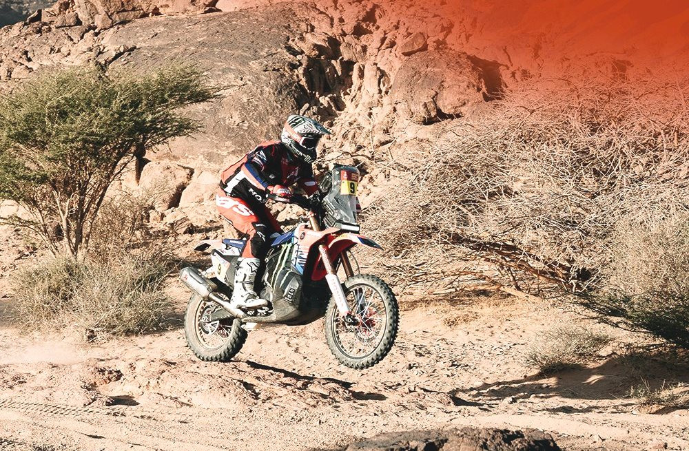 Dakar 2025. ricky brabec. honda. etapa 6. win