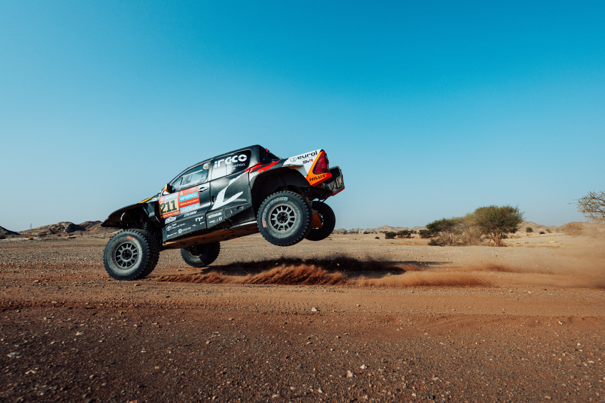 Dakar 2025. henk lategan. toyota #211. win etapa 8