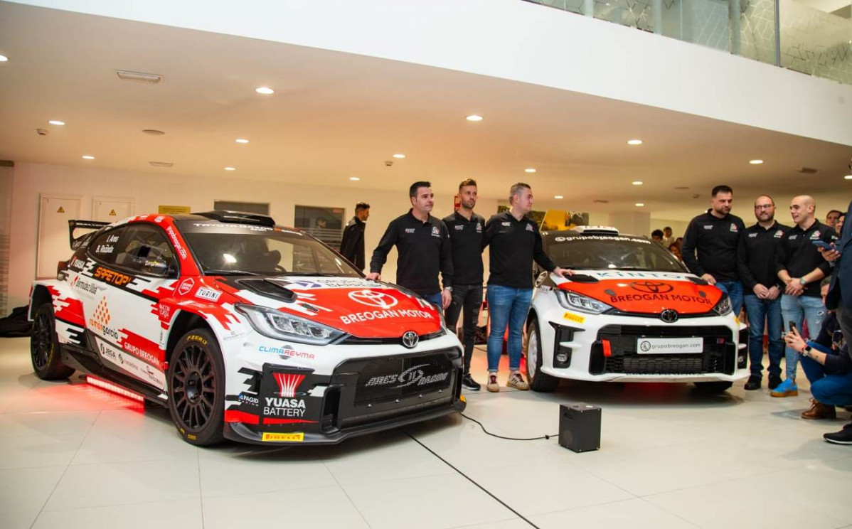 Equipos Breogan Rally toyota